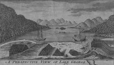A Perspective View of Lake George c18th century
