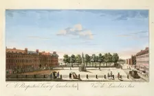 A Perspective View of Lincoln's Inn London, c1741-c1761. Creator: John Maurer