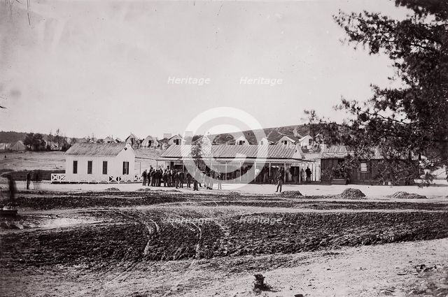 A Photographer's Store (Brady's?), 1861-65. Creator: Unknown.