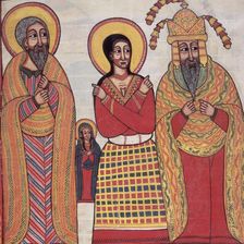 A Pharisee, the Virgin Mary and Joseph, c1708-c1711. Creator: Unknown