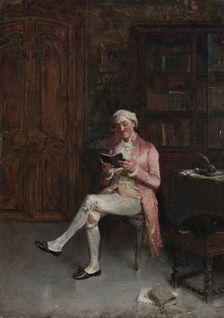 A Philosopher, 1882. Creator: Walter Gay (American, 1856-1937)