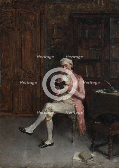 A Philosopher, 1882. Creator: Walter Gay (American, 1856-1937).