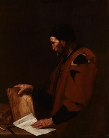 A Philosopher, probably Euclid, 1637. Creator: Jusepe de Ribera