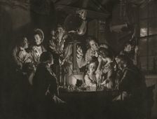 A Philosopher Shewing an Experiment on the Air Pump, 1769. Creator: Valentine Green