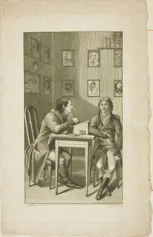 A Physionotrace Portraitist, 1802. Creator: Christoph-Wilhelm Bock