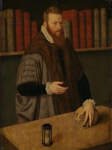 A Physician in his library, probably first half of 19th century. Creator: Unknown