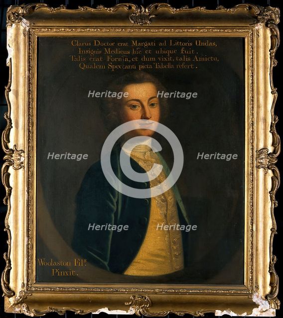 A physician of Margate, Kent. Creator: John Wollaston.