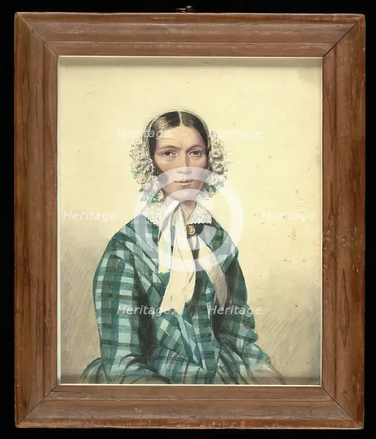 A Pioneer Woman, ca. 1840. Creator: Unknown.