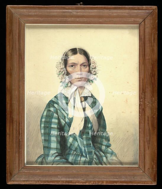 A Pioneer Woman, ca. 1840. Creator: Unknown.