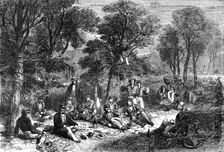 A Pic-Nic in the Baltic - drawn by J. W. Carmichael, 1856. Creator: W Thomas