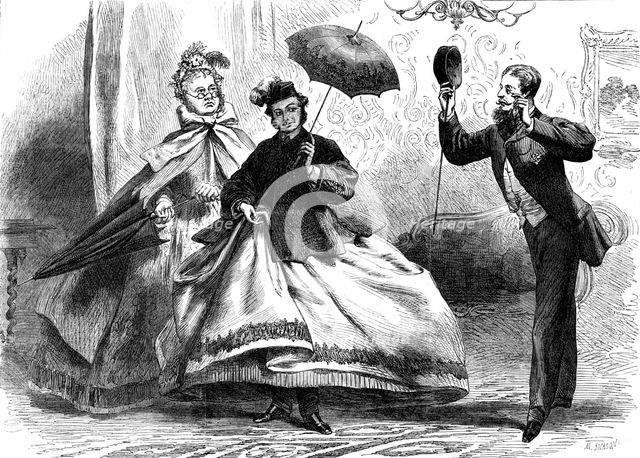 A Pictorial: the First Syllable, 1864. Creator: Mason Jackson.