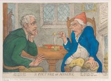 A Picture of Misery, April 10, 1811., April 10, 1811. Creator: Thomas Rowlandson
