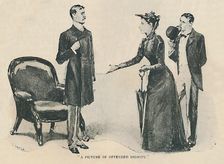 A Picture Of Offended Dignity 1892. Artist: Sidney E Paget