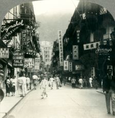 A Picturesque Thoroughfare in Hong Kong, China c1930s. Creator: Unknown