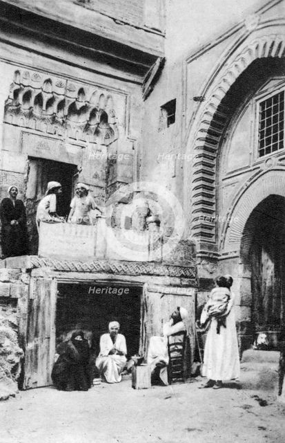 A picturesque corner of Cairo, Egypt, c1920s. Artist: Unknown