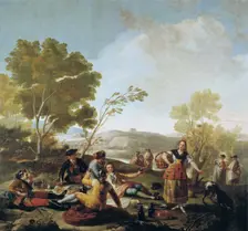 A Picnic, 1776. Artist: Goya, Francisco, de (1746-1828)
