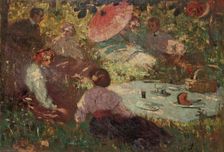A Picnic, 1909. Creator: Graafland, Robert (1875-1940)