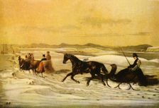 A Picnic to Montmorenci 1941. Creator: A. Krieghoff