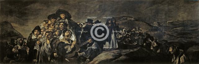 A Pilgrimage to San Isidro. Artist: Goya, Francisco, de (1746-1828)