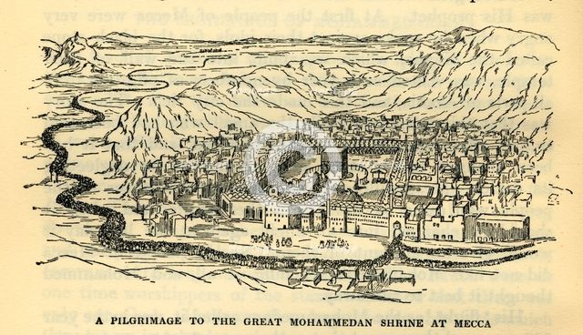 'A Pilgrimage to the Great Mohammedan Shrine at Mecca', c1930. Creator: Unknown.