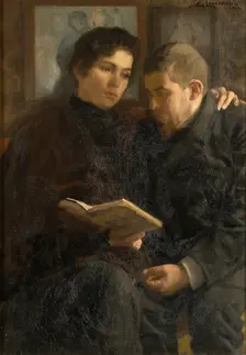 A Poem, 1902. Creator: Gustav Lagerström