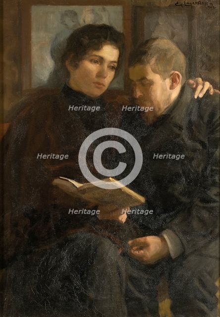A Poem, 1902. Creator: Gustav Lagerström.