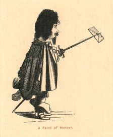 A Point of Honour 1897. Creator: John Leech