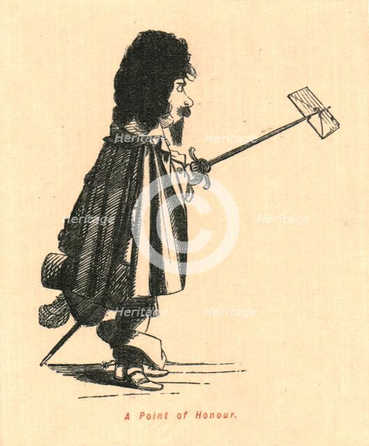 'A Point of Honour', 1897.  Creator: John Leech.
