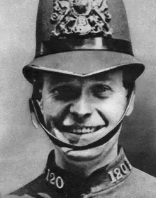 A policeman, London, 1926-1927