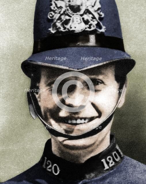A policeman, London, 1926-1927. Artist: Unknown.