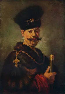 A Polish Nobleman 1637. Artist: Rembrandt Harmensz van Rijn