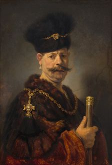 A Polish Nobleman, 1637. Creator: Rembrandt Harmensz van Rijn