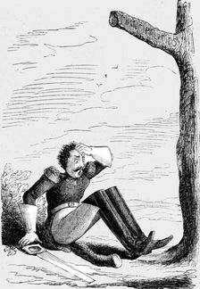 A Political Error: The man who sawed off the branch, but who sat at the wrong...The Crimea 1854 Creator: Unknown