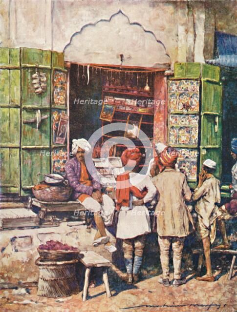 'A Popular Stall', 1905. Artist: Mortimer Luddington Menpes.