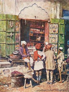 A Popular Stall 1905. Artist: Mortimer Luddington Menpes