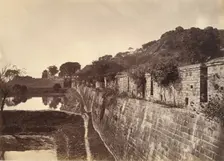 A Portion of the Citywall, Foochow, ca. 1869. Creator: Afong Lai