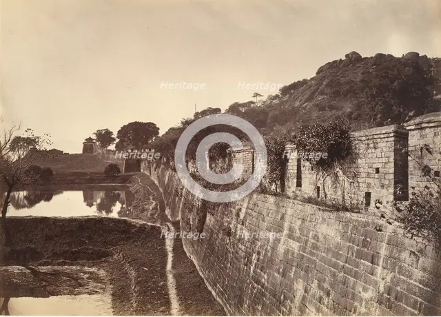 A Portion of the Citywall, Foochow, ca. 1869. Creator: Afong Lai.