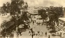A Portion of the Sadar Bazar, Rawalpindi - Taken from the Massy Gate c1918-c1939. Creator: Unknown