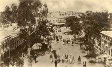A Portion of the Sadar Bazar, Rawalpindi - Taken from the Massy Gate c1918-c1939. Creator: Unknown
