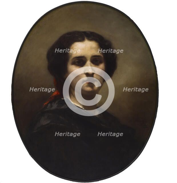 A Portrait, 1852. Creator: Charles Louis Lucien Muller.