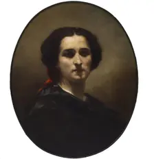 A Portrait, 1852. Creator: Charles Louis Lucien Muller