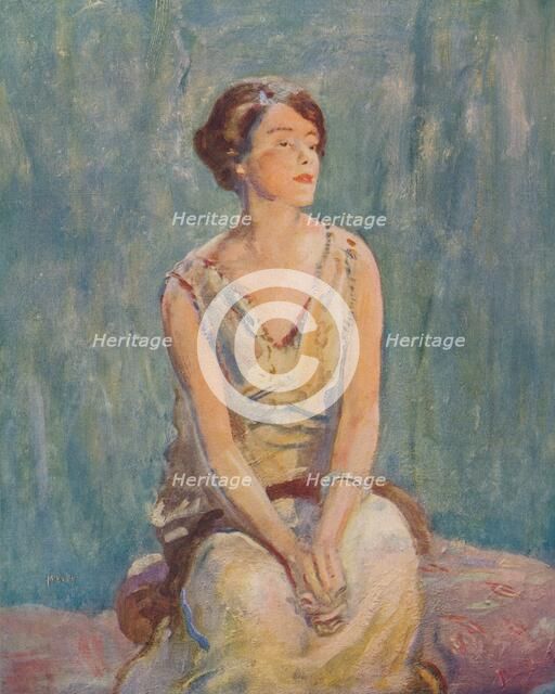 'A Portrait', c1922, (c1932). Artist: Ambrose McEvoy.