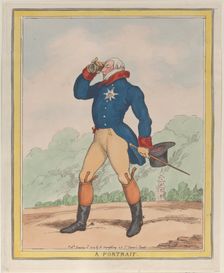 A Portrait (Duke of Cumberland), January 10, 1812., January 10, 1812. Creator: Thomas Rowlandson