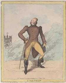 A Portrait (Lord Petersham), January 10, 1812., January 10, 1812. Creator: Thomas Rowlandson