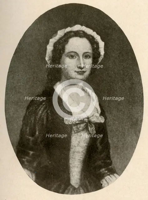 'A portrait of a young girl in Philadelphia', c1760, (1937). Creator: Unknown.