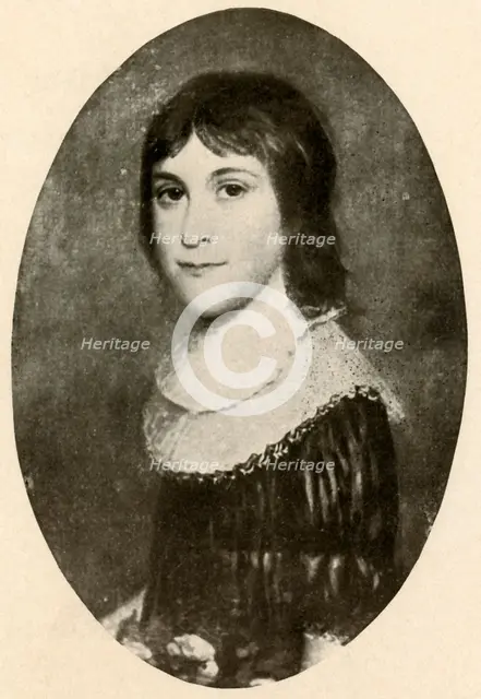 'A portrait of Catharine Schuyler Van Rensselaer', c1795, (1937). Creator: Unknown.