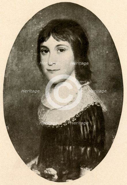 'A portrait of Catharine Schuyler Van Rensselaer', c1795, (1937). Creator: Unknown.