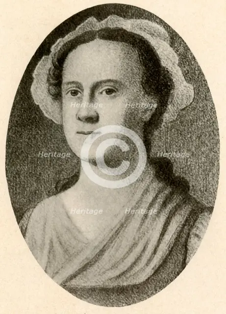 'A portrait of Miss Hill of Philadelphia', c1756, (1937). Creator: Unknown.