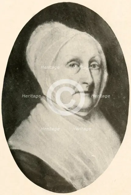 'A portrait of Mrs. Pennington, showing the dress of a Quaker lady', 1780, (1937). Creator: Unknown.