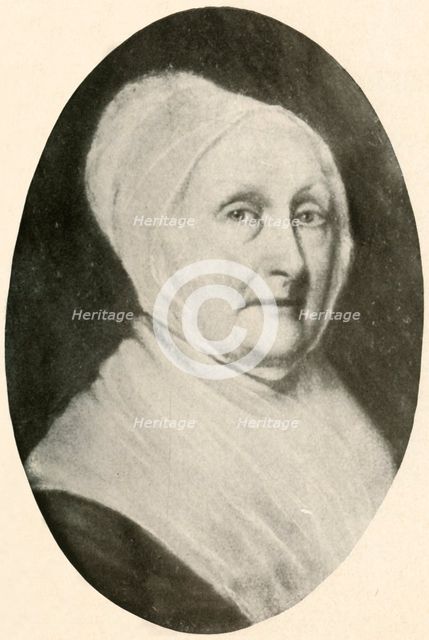 'A portrait of Mrs. Pennington, showing the dress of a Quaker lady', 1780, (1937). Creator: Unknown.